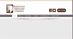 Desktop Screenshot of dermga.com